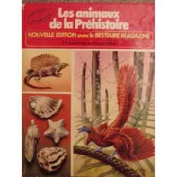 livre les animaux de la préhistoire