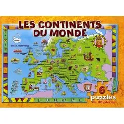 livre les continents du monde