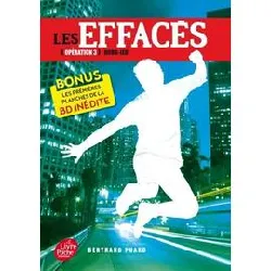 livre les effacés - tome 3 - hors - jeu