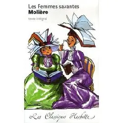 livre les femmes savantes, molière