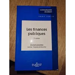 livre les finances publiques