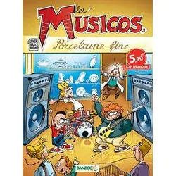 livre les musicos tome 3 - porcelaine fine