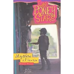 livre les poney stars tome 2 - mystère à l'écurie