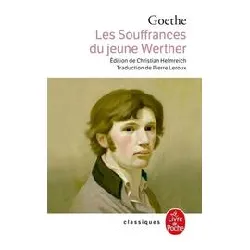 livre les souffrances du jeune werther