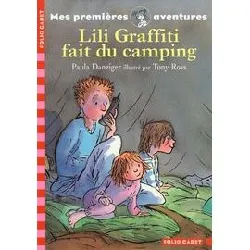 livre lili graffiti fait du camping