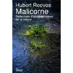 livre malicorne - réflexions d'un observateur de la nature