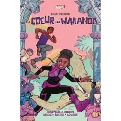 livre marvel next gen - black panther : au coeur du wakanda