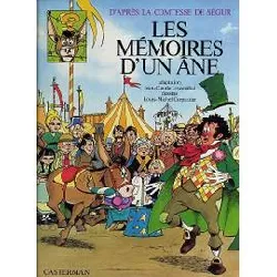 livre memoires d'un ane bd (les)