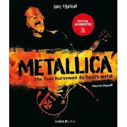 livre metallica - the four horsemen of heavy metal