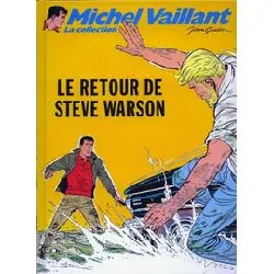 livre michel vaillant - le retour de steve warson