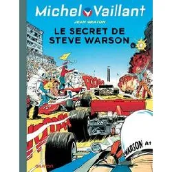 livre michel vaillant tome 28 - le secret de steve warson