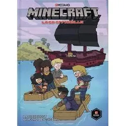 livre minecraft la bd officielle t02 : le monument au fond de l'océan