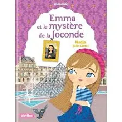 livre minimiki - emma et le mystère de la joconde nouvelle édition