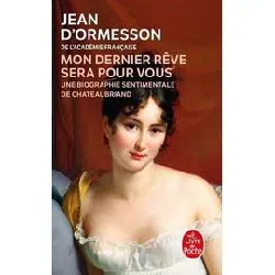 livre mon dernier rêve sera pour vous