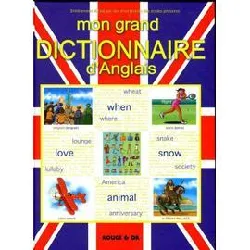 livre mon grand dictionnaire d'anglais