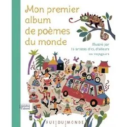 livre mon premier album de poemes du monde