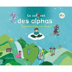 livre mon premier coffret des alphas méthode de lecture gs cp pour apprendre à lire dès 4 ans