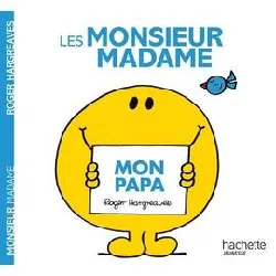 livre monsieur madame - mon papa