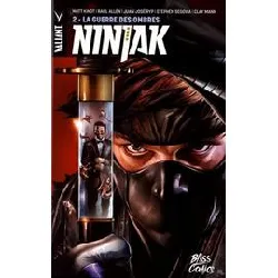 livre ninjak tome 2 - la guerre des ombres