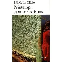 livre printemps et autres saisons