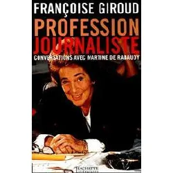 livre profession journaliste