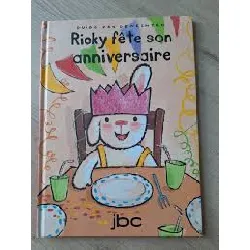 livre ricky fête son anniversaire