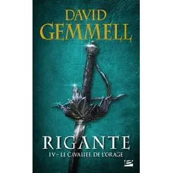 livre rigante tome 4 - le cavalier de l'orage