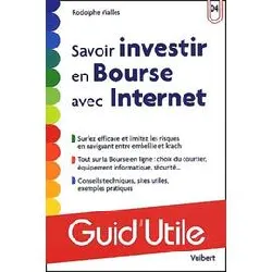 livre savoir investir en bourse avec internet