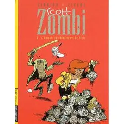 livre scott zombi tome 3 - l'amicale des réducteurs de têtes