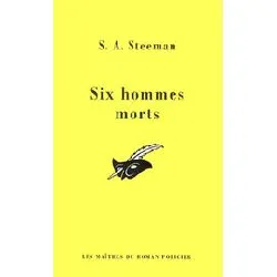 livre six hommes morts