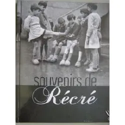 livre souvenirs de récré