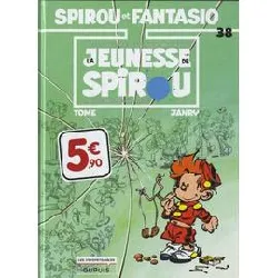 livre spirou et fantasio tome 38 - la jeunesse de spirou