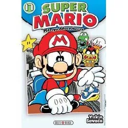 livre super mario - manga adventures - tome 17