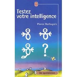 livre testez votre intelligence