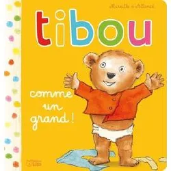 livre tibou comme un grand