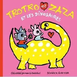 livre trotro et zaza tome 32 - trotro et zaza et les dinosaures