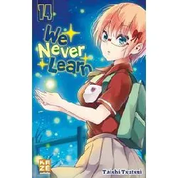 livre we never learn - tome 14