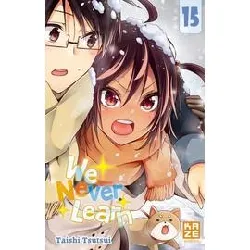 livre we never learn - tome 15
