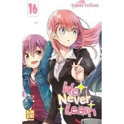 livre we never learn - tome 16