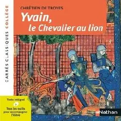 livre yvain ou le chevalier au lion - chrétien de troyes