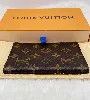 louis vuitton porte-passport / porte-cartes en toile monogramme