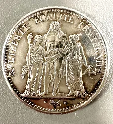 pièce 10 francs 1969 argent 900 millième 25,09g