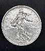 pièce d'argent 5 francs semeuse 1963 argent 835 millième 12,04g