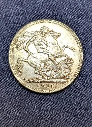 pièce d'or souverain georges v 1911 or 900/1000 7,97g