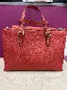 sac guess tulip status satchel rouge