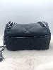 sac luisa biassoni cuir noir matelassé