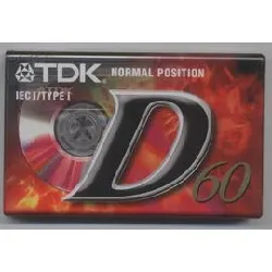 tdk - cassette audio vierge - 60 min