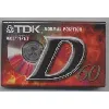 tdk - cassette audio vierge - 60 min