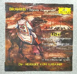 vinyle brahms danses hongroises / liszt- herbert von karajan, berliner philharmoniker, shura cherkassky – ungarische fantasie für 