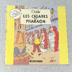 vinyle hergé les aventures de tintin: les cigares du pharaon